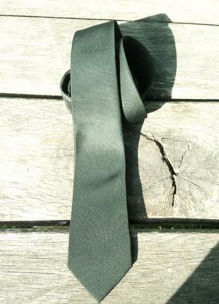 Стильный узкий галстук george1 фото