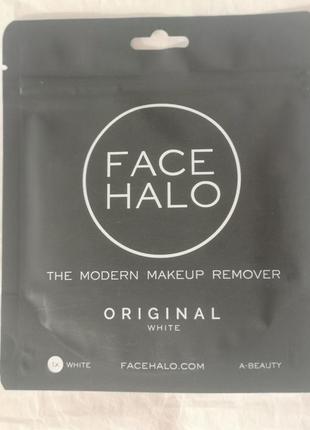 Face halo makeup remover pad багаторазовий спонж для видалення макіяжу3 фото