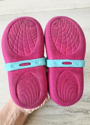 Crocs туфлі, макасіни с7 на 14 см.5 фото