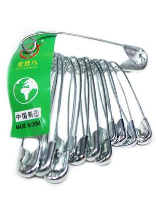 Булавки ассорти (10шт) серебряные