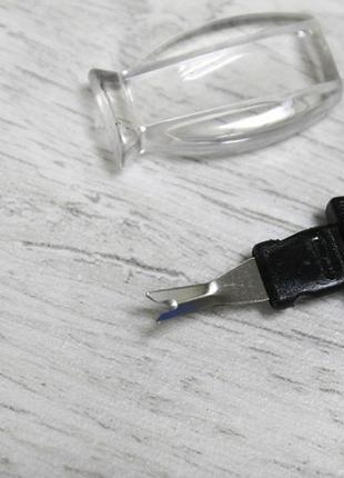 Пилочка маникюрная с обрезателем кутикул (rx) 17см