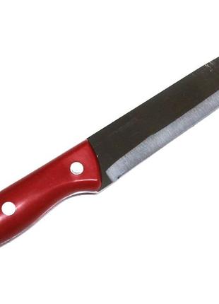 Ніж кухонний з пластиковою ручкою на заклепках (кольоровий) №6-13см