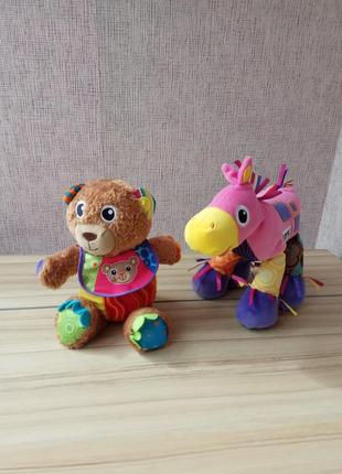 Розвиваюча іграшка lamaze мій перший плюшевий ведмедик