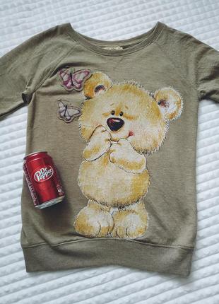 Стильний підлітковий светр/реглан/лонгслів terranova