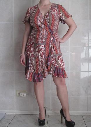 Легке літнє плаття, печворк1 фото