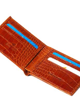 Мужской кошелек кожаный коричневый eminsa 1051-4-25 фото