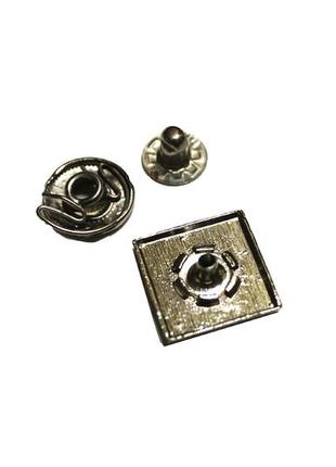 Кнопки для одежды квадратные (10шт/17мм)