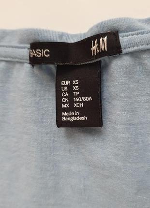 Базовые футболки h&m xs набор комплект5 фото