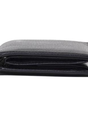 Мужское портмоне eminsa 1023-12-1 кожаное черное