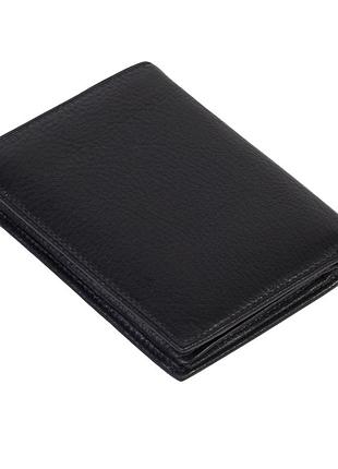 Мужское портмоне eminsa 1023-12-1 кожаное черное