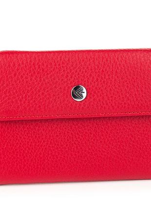 Жіночий шкіряний гаманець eminsa 2019-18-5 червоний