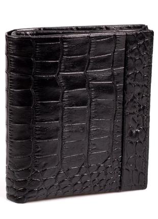 Кошелек с зажимом karya 0940-53 кожаный черный