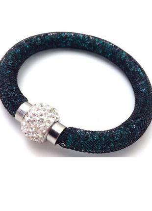 Браслет в кристаллах звёздная пыль, новый! арт. 8337