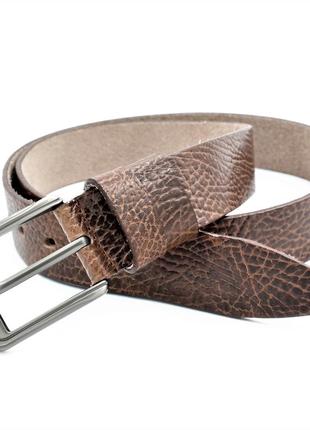 Кожаный ремень weatro nw-rus-m4k-0016 коричневый