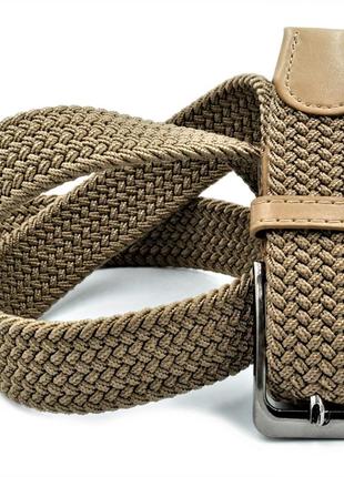 Ремень резинка weatro nw-35rez-0004 тёмно-бежевый