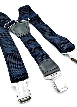 Подтяжки weatro new-y0038 тёмно-синие