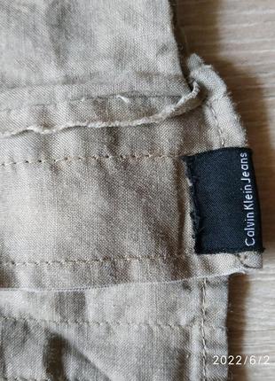 Сорочка з китайської кропиви calvin klein jeans наш розмір 50, нова5 фото