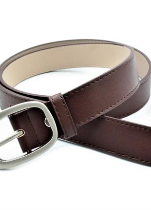 Жіночий ремінь weatro коричневий ek-zh-28kit-007