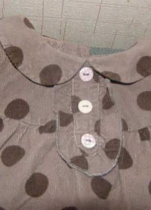 Сарафан вельветовый cool club 68 рост