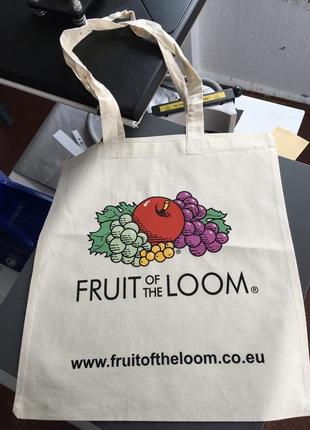 Сумка шопер. еко-торба. fruit of the loom