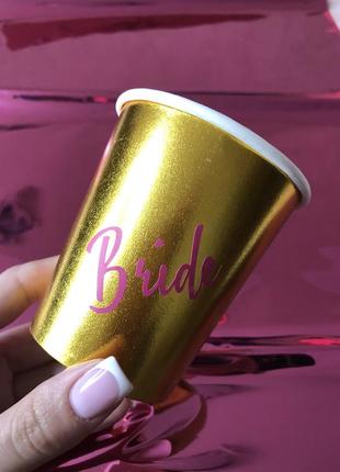 Посуд на дівич-вечір , стаканчики2 фото