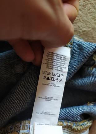 Шикарные плотные качественные джинсовые шорты mom высокая талия необработанный край разрезы по бокам8 фото