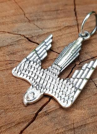 Кулон сокіл тризуб 2