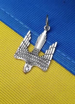 Кулон сокол тризуб