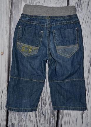 Фирменные джинсы джинсики тертые для моднявок 9 - 12 месяцев 80 см next некст4 фото