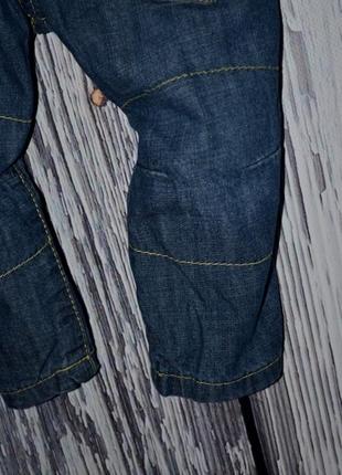 Фирменные джинсы джинсики тертые для моднявок 9 - 12 месяцев 80 см next некст5 фото