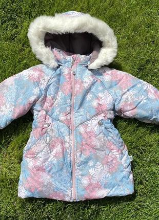 Модный карапуз зимняя куртка на девочку1 фото