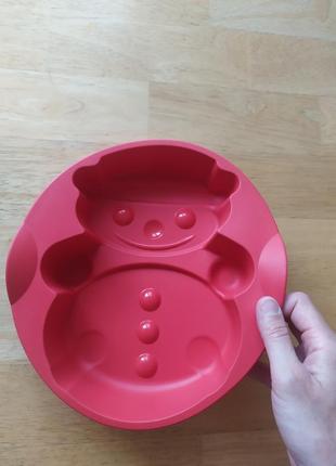 Форма силіконова, сніковик