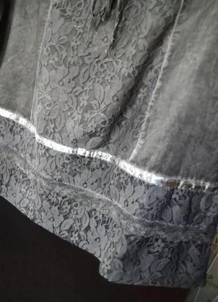 Блузка в стилі бохо, мережива7 фото