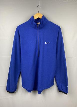 Nike vintage винтаж винтажная кофта флис флисовая пуловер1 фото