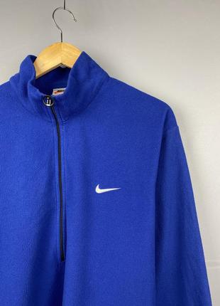 Nike vintage винтаж винтажная кофта флис флисовая пуловер2 фото