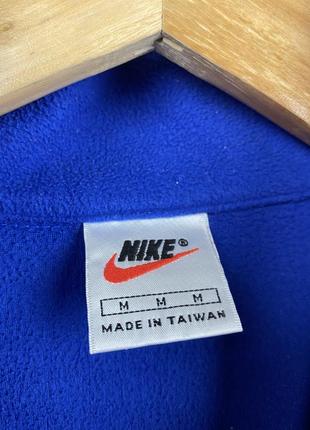 Nike vintage винтаж винтажная кофта флис флисовая пуловер7 фото
