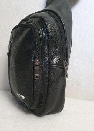 Чоловіча сумка-рюкзак на одній лямці/ рюкзак на одному ремені/ сумка через плече4 фото