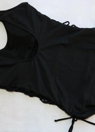 Провокационный слитный черный купальник от milu (размер м)4 фото