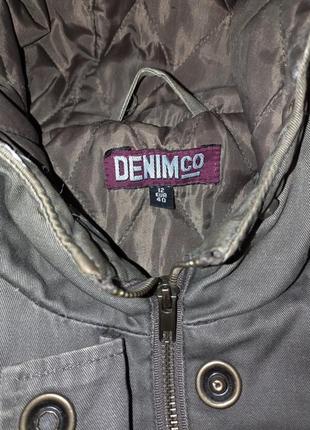 Парку жіноча denim co 12 (40)розмір5 фото