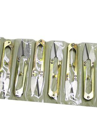 Ножницы для обрезки ниток бесцветные 10.5см/12шт4 фото
