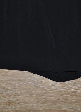 Черные тонкие шорты от  zara3 фото