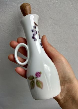 Крует, глечик для масла оцту соусу або сиропу, royal worcester evesham, вінтаж 1961рік10 фото