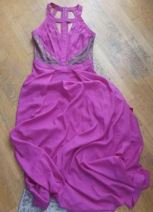 Сукня святкова з натурального шовку3 фото
