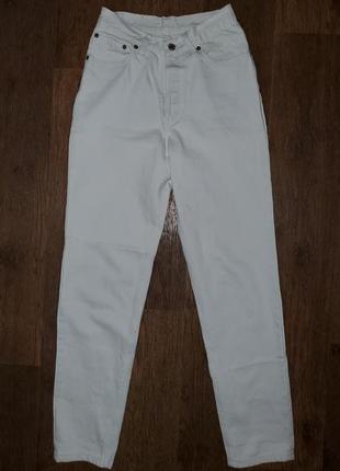 Винтажные молочные джинсы мом levis 501 америка оригинал винтаж, на болтах7 фото