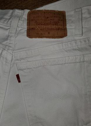 Винтажные молочные джинсы мом levis 501 америка оригинал винтаж, на болтах9 фото