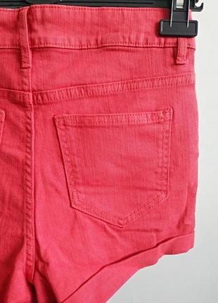 Женские короткие джинсовые  шорты  высокая талия stay швеция оригинал5 фото