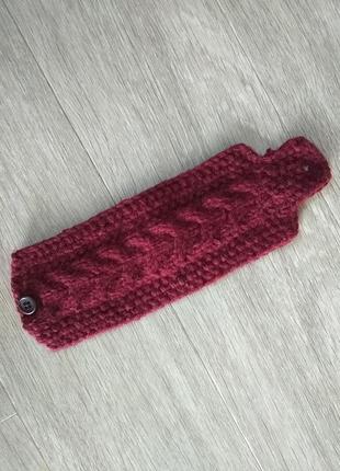 Вязаный чехол на кружку, чашку