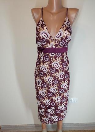 Bardot мереживна сукня плаття5 фото