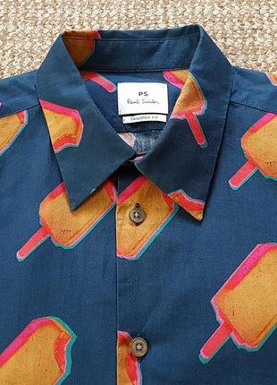 Paul smith ice lolly print shirt сорочка tailored fit оригінал (s)3 фото