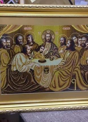 Ікона з бісеру шила сама